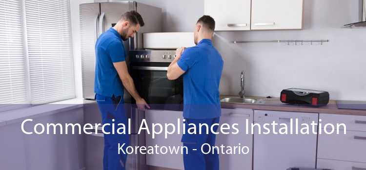 Commercial Appliances Installation Koreatown - Ontario