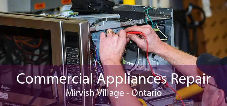 Commercial Appliances Repair Mirvish Village - Ontario