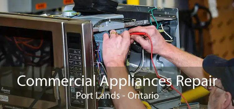 Commercial Appliances Repair Port Lands - Ontario