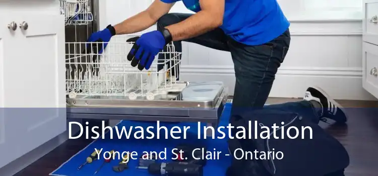 Dishwasher Installation Yonge and St. Clair - Ontario
