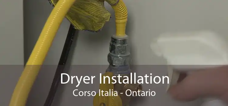 Dryer Installation Corso Italia - Ontario