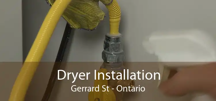 Dryer Installation Gerrard St - Ontario