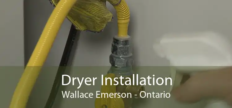 Dryer Installation Wallace Emerson - Ontario