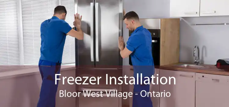 Freezer Installation Bloor West Village - Ontario