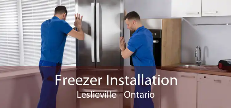 Freezer Installation Leslieville - Ontario