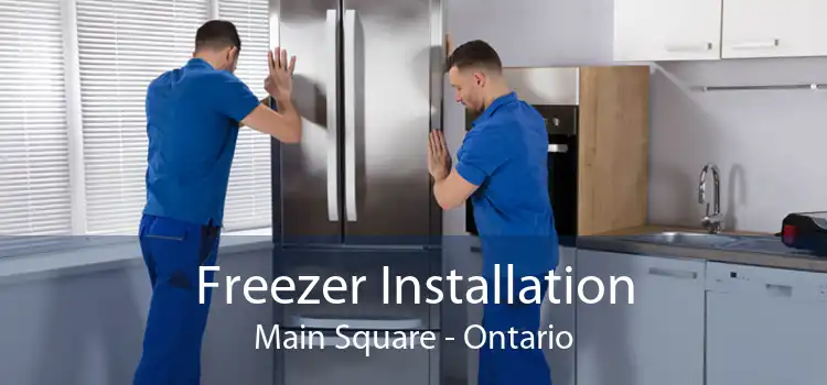 Freezer Installation Main Square - Ontario