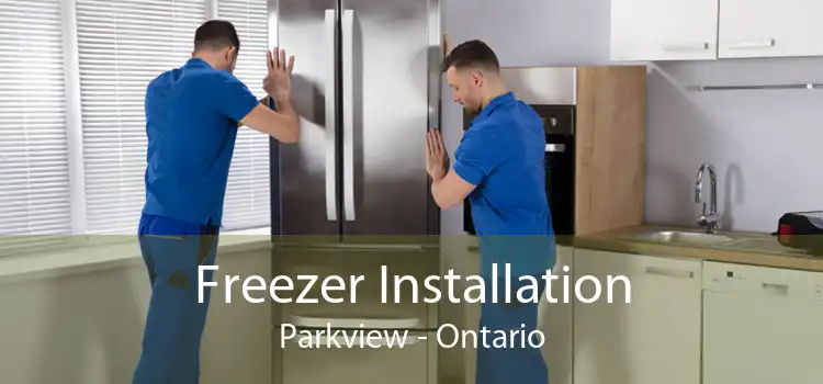 Freezer Installation Parkview - Ontario