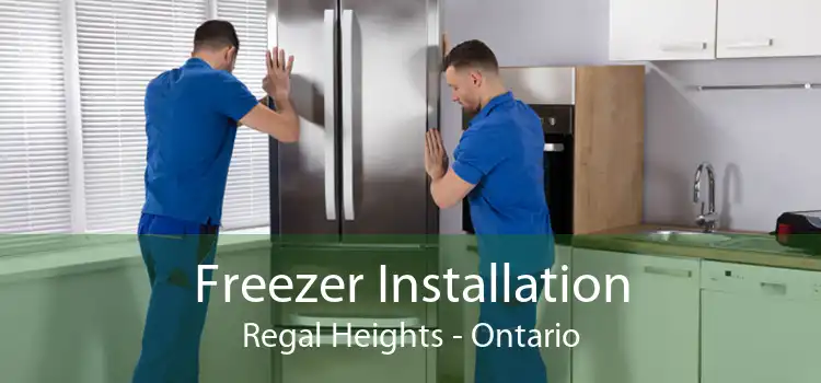 Freezer Installation Regal Heights - Ontario