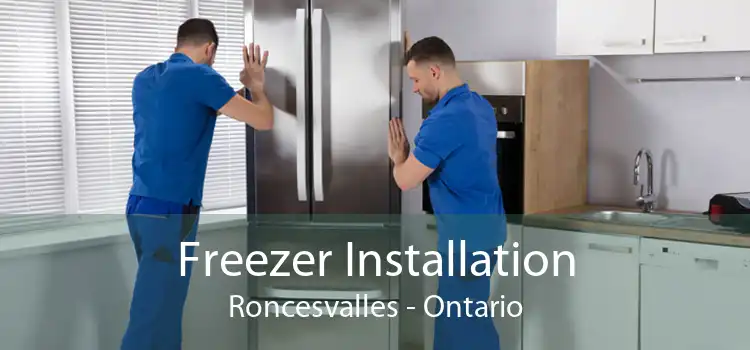 Freezer Installation Roncesvalles - Ontario