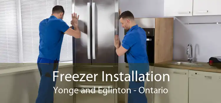 Freezer Installation Yonge and Eglinton - Ontario