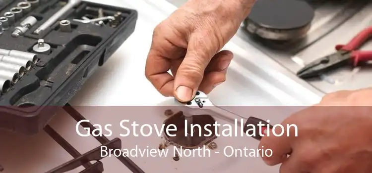 Gas Stove Installation Broadview North - Ontario