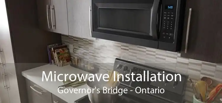 Microwave Installation Governor's Bridge - Ontario