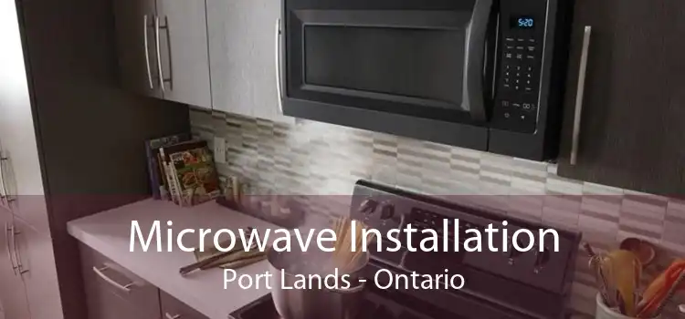 Microwave Installation Port Lands - Ontario