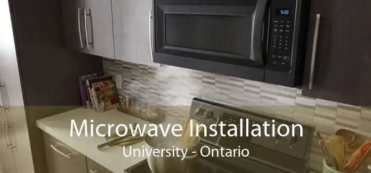 Microwave Installation University - Ontario