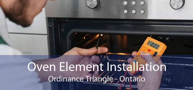 Oven Element Installation Ordinance Triangle - Ontario