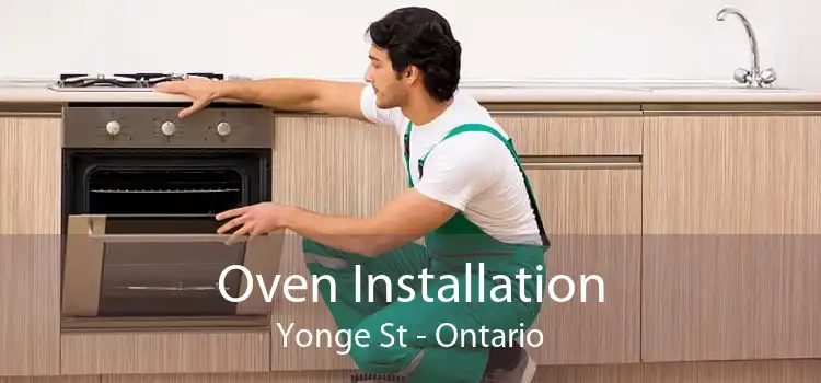 Oven Installation Yonge St - Ontario