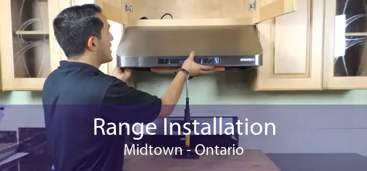 Range Installation Midtown - Ontario
