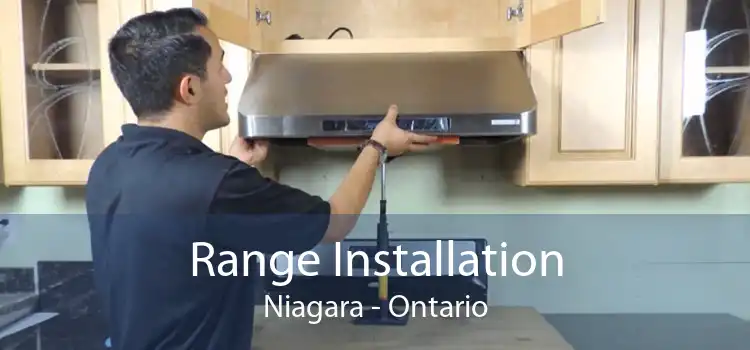 Range Installation Niagara - Ontario