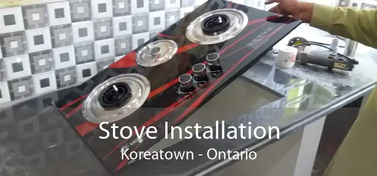 Stove Installation Koreatown - Ontario