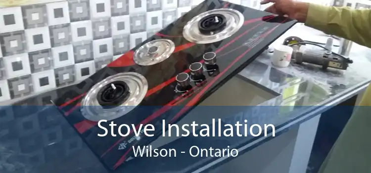 Stove Installation Wilson - Ontario