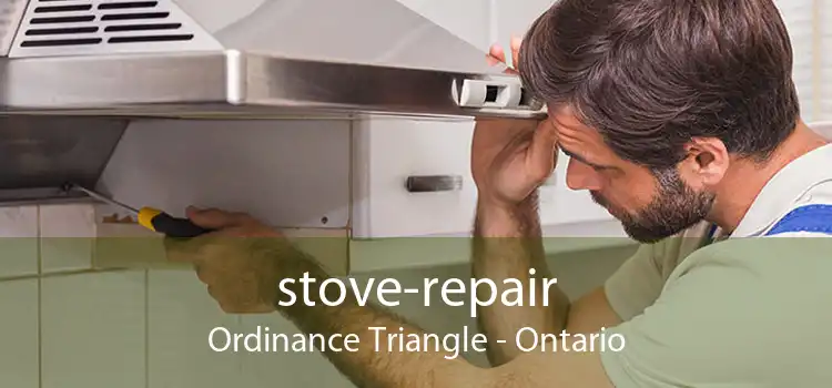 stove-repair Ordinance Triangle - Ontario
