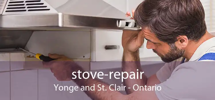 stove-repair Yonge and St. Clair - Ontario