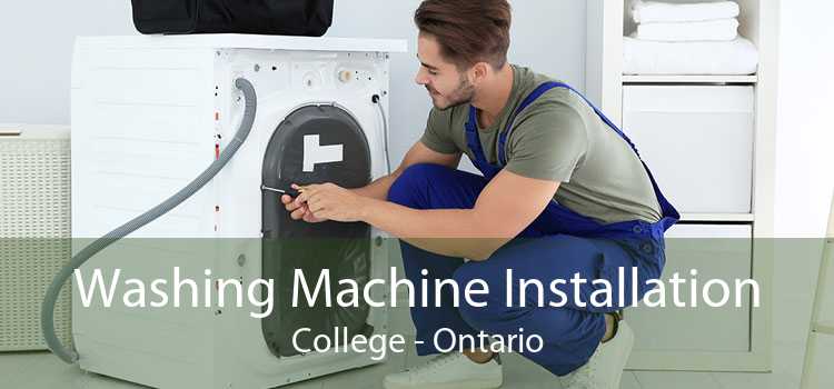 Washing Machine Installation College - Ontario