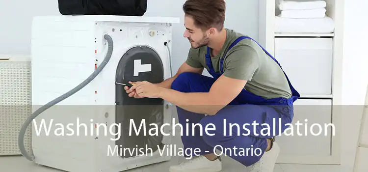Washing Machine Installation Mirvish Village - Ontario